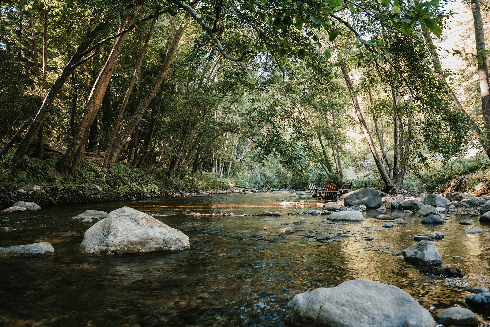 Chairs in the River